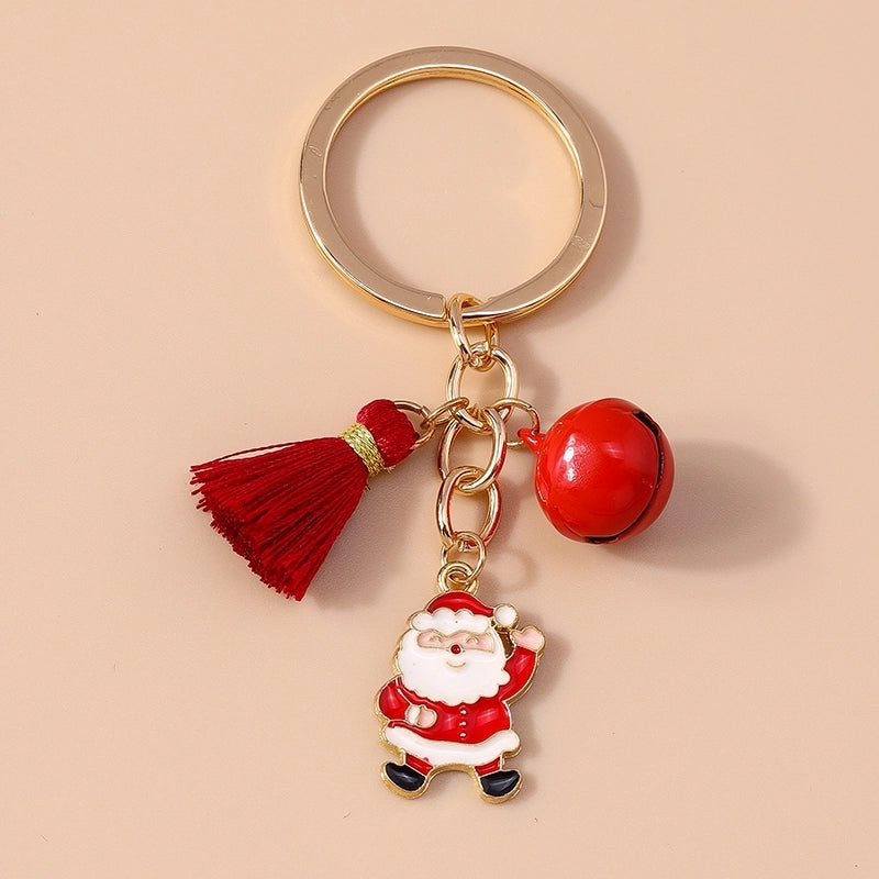 Commute Snowflake Christmas Women's Metal Keychains Keychains