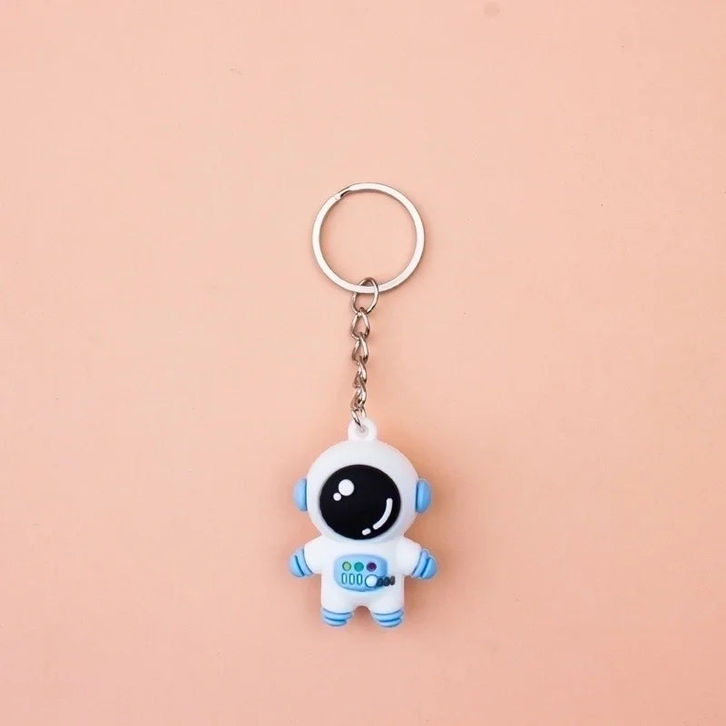 Cute Cartoon Plastic Unisex Bag Pendant Keychain