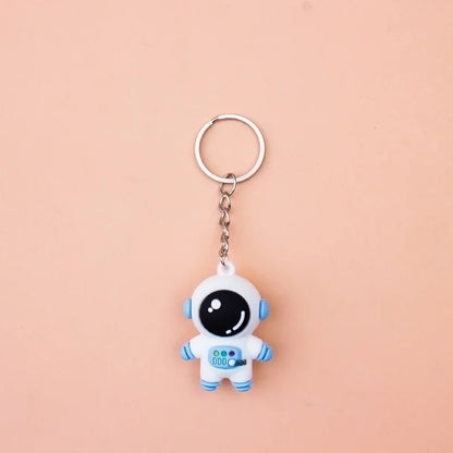 Cute Cartoon Plastic Unisex Bag Pendant Keychain