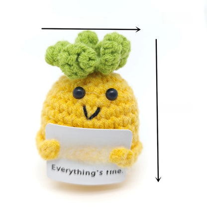 Cute Animal Fruit Vegetable Yarn Ornaments Artificial Decorations