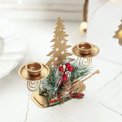Christmas Casual Artistic Christmas Tree Iron