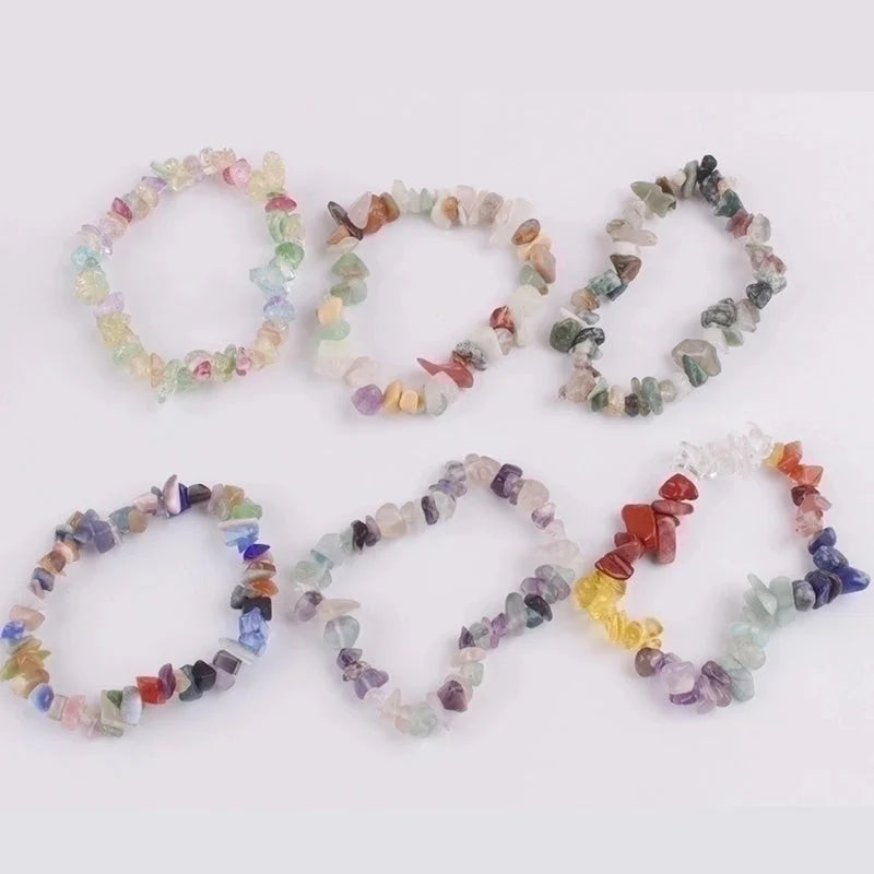 Fashion Irregular Natural Stone Beaded Bracelets