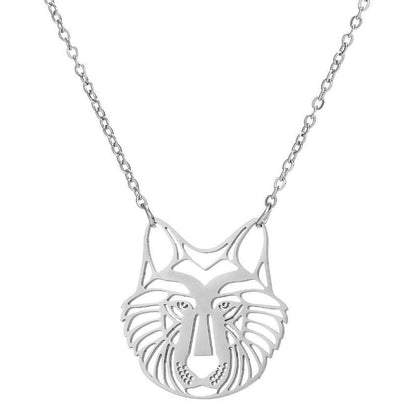 Fashion 201 Stainless Steel 18K Gold Plated Plating Stainless Steel Necklaces