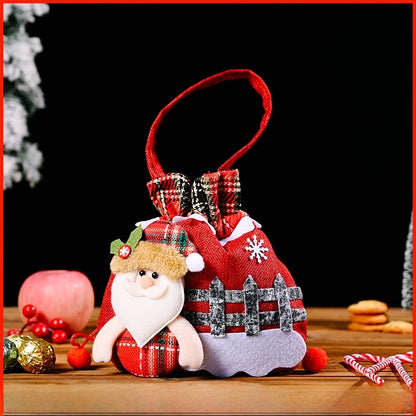 Creative Christmas Decoration Cartoon Tote Bag