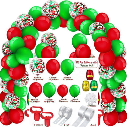 Christmas Casual Christmas Tree Star Emulsion Party Balloon Balloons