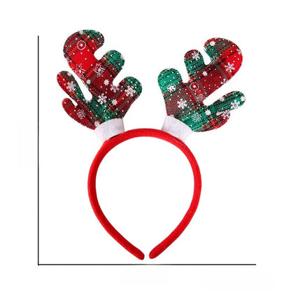 Christmas Casual Christmas Tree Santa Claus Snowman Plastic Party Costume Props Party Accessories