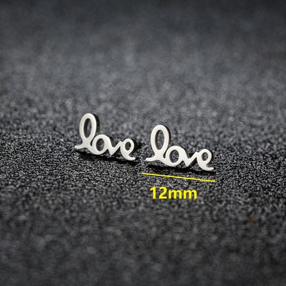 1 Pair Sweet Minimalist Artistic Animal Irregular Polishing Plating 304 Stainless Steel 18K Gold Plated Ear Studs