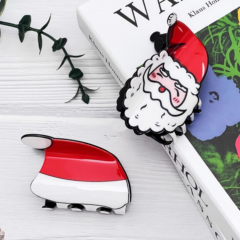 Christmas Cute Women's Christmas Hat Santa Claus Arylic Hair Claws