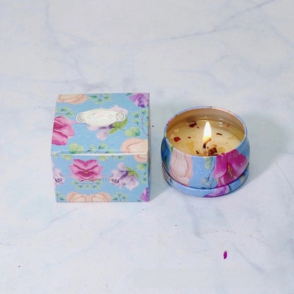 Christmas Fashion Santa Claus Contrasting Colors Flower Wax Metal