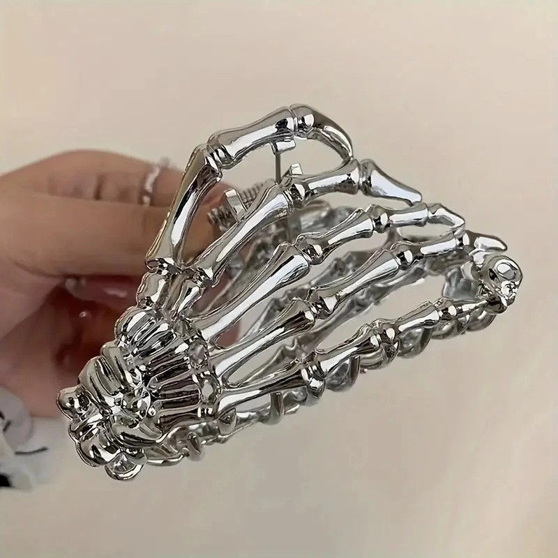 Halloween Hip-Hop Women's Hand Metal Plating Hair Claws