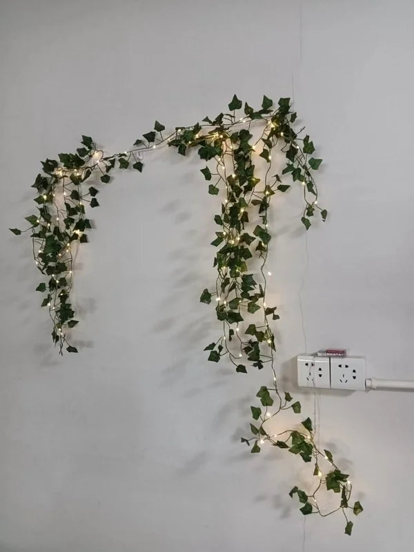 Christmas Minimalist Plant Plastic Party Lightings