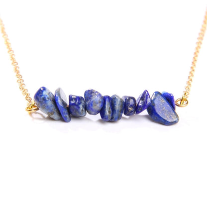 Vacation Irregular Alloy Natural Stone Necklace 1 Piece