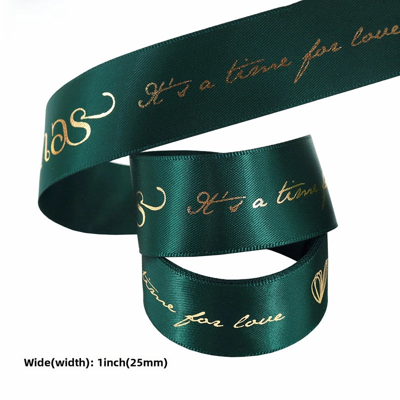 Christmas Ribbon Cake Baking Ribbon Christmas Gift Box Packaging Ribbon Ribbon Bow Christmas Ribbon