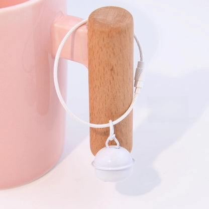 Cute Solid Color Bell Metal Unisex Bag Pendant Keychain 1 Piece