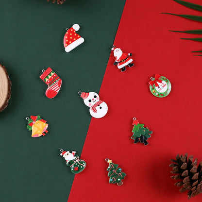 Christmas Resin Hanging Ring Small Pendant Diy Accessories Christmas Tree Decoration Supplies Small Pendant Hanging Ornament