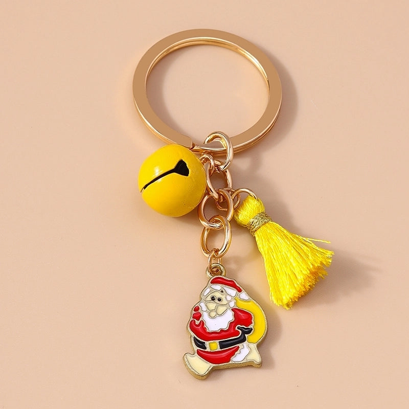 Commute Snowflake Christmas Women's Metal Keychains Keychains