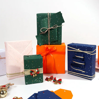 Gold Foil Silver Powder Gift Wrapping Paper Valentine's Day Gift Paper Large Size Roll Paper Christmas Gift Box Paper