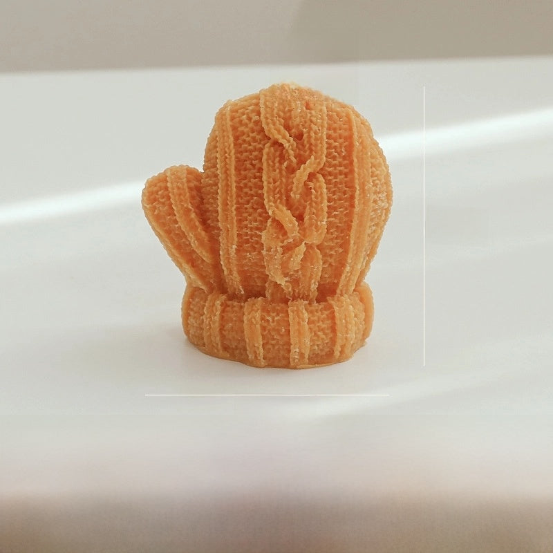 Cute Gloves Paraffin Candle