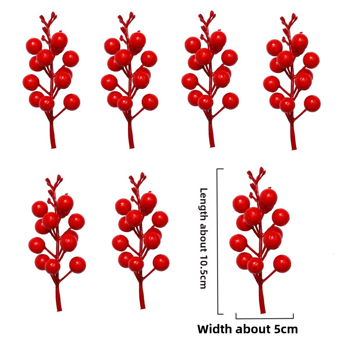 5 Pieces Pine Needle Mini Christmas Tree Accessories Gift Box Decoration Real Flowers Christmas Decoration Snow Powder Snowflake Pine Needle