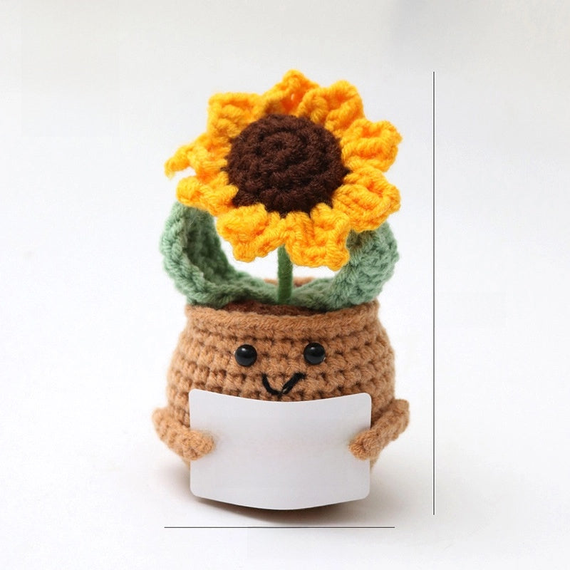 Cute Cartoon Yarn Decorative Pendant Artificial Decorations