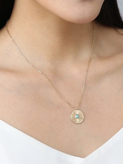 Copper Hip-Hop Retro Polishing Solid Color Snake Necklace