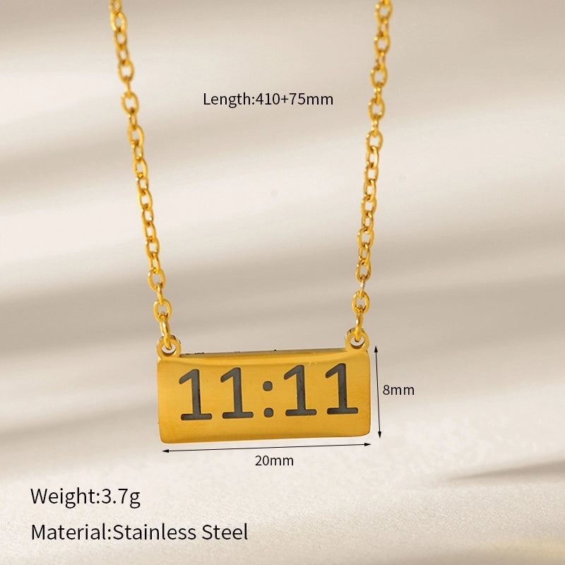 Elegant Glam Luxurious Geometric 304 Stainless Steel Stainless Steel Necklaces