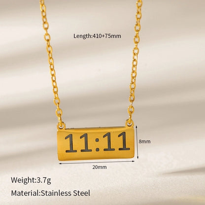 Elegant Glam Luxurious Geometric 304 Stainless Steel Stainless Steel Necklaces