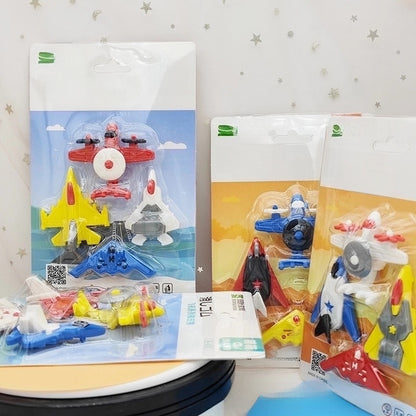Cute Assembled Clamshell Packaging Stationary Geometric Eraser 1 Set