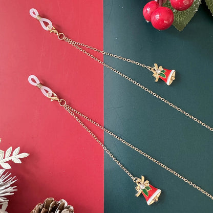 Vacation Christmas Tree Alloy Christmas Women's Glasses Chain