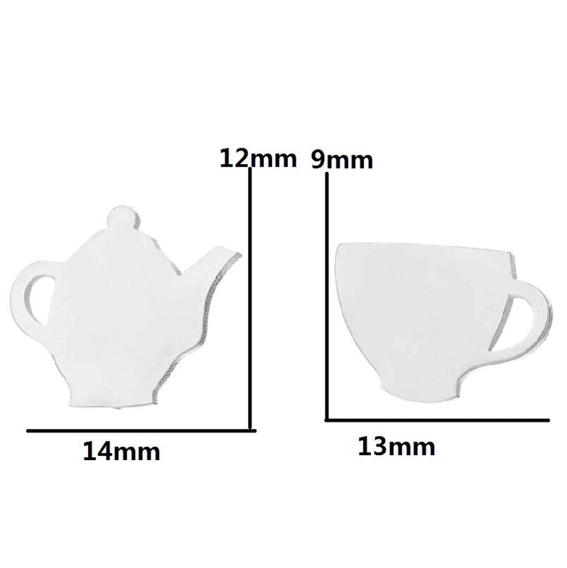 1 Pair Halloween Fashion Smile Face Star Skull Plating Hollow Out Stainless Steel Ear Studs