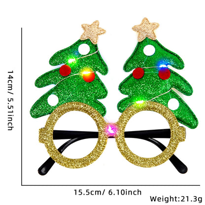 Christmas Cartoon Style Cute Christmas Tree Letter Nonwoven Party Festival Photography Props