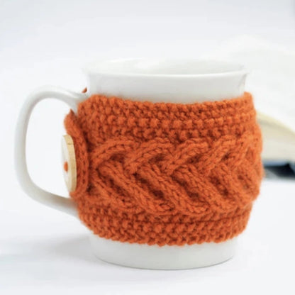 Cross-border Amazon New Mug Wool Knitted Cup Set Christmas Decorations Scene Layout Props