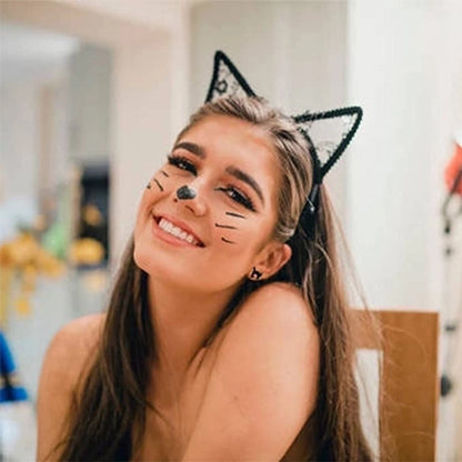 6 Pieces Gothic Cat Spider Alloy Women'S Drop Earrings 1 Pair