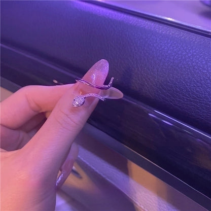 1 Piece Fashion Flower Butterfly Bow Knot Copper Inlay Artificial Pearls Zircon Rings