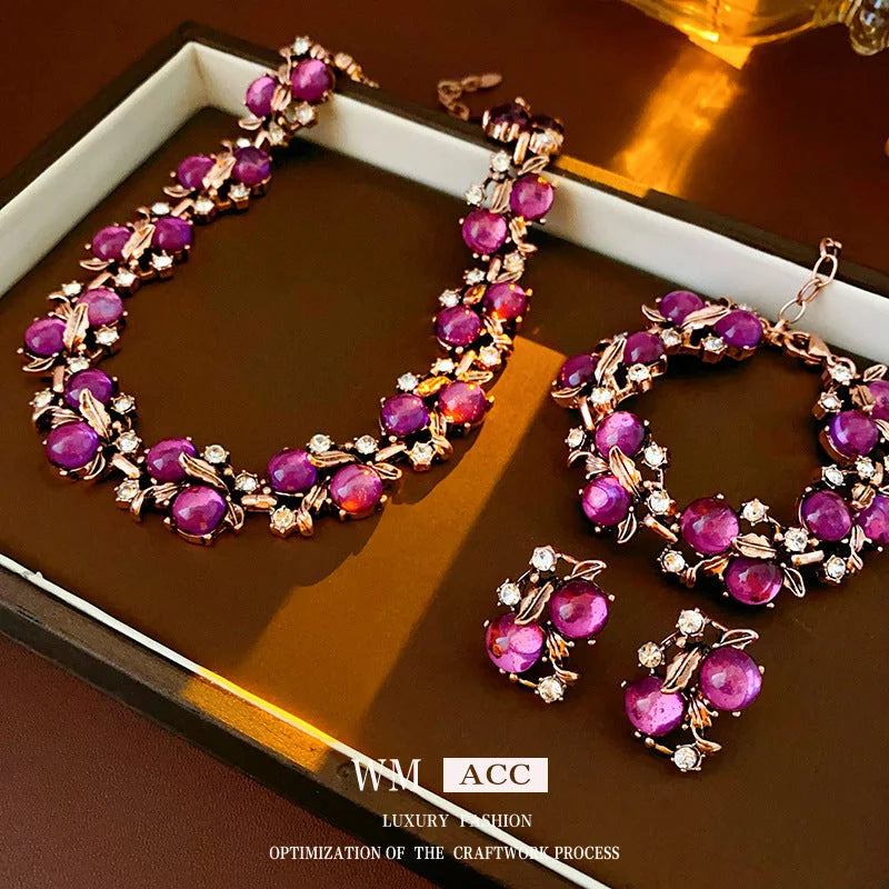 Choker Medieval Flower Geometric Flower Alloy Electroplating Necklaces