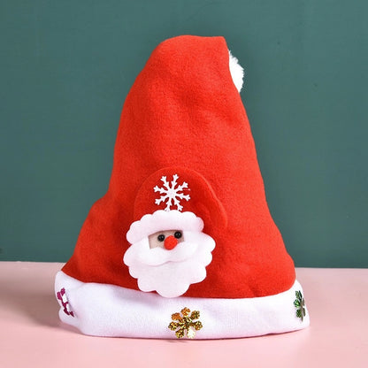 Christmas Fashion Antlers Cloth Party Christmas Hat