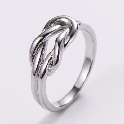 3 Pieces Stainless Steel 18K Gold Plated Fashion Inlay Hand Number Bow Knot Zircon Open Ring