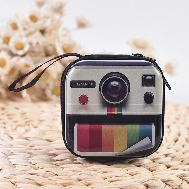 Unisex Santa Claus Metal Zipper Coin Purses