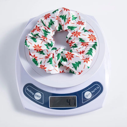 Christmas Minimalist Women's Christmas Hat Christmas Tree Flakes Hair Tie