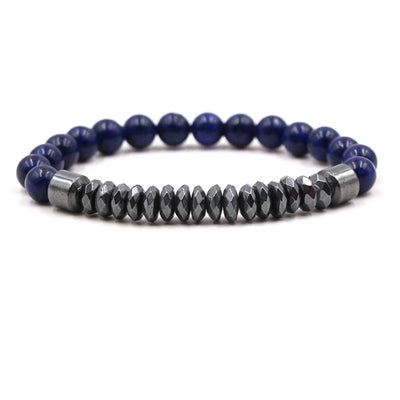 Minimalist Geometric Natural Stone Beaded Bracelets 1 Piece