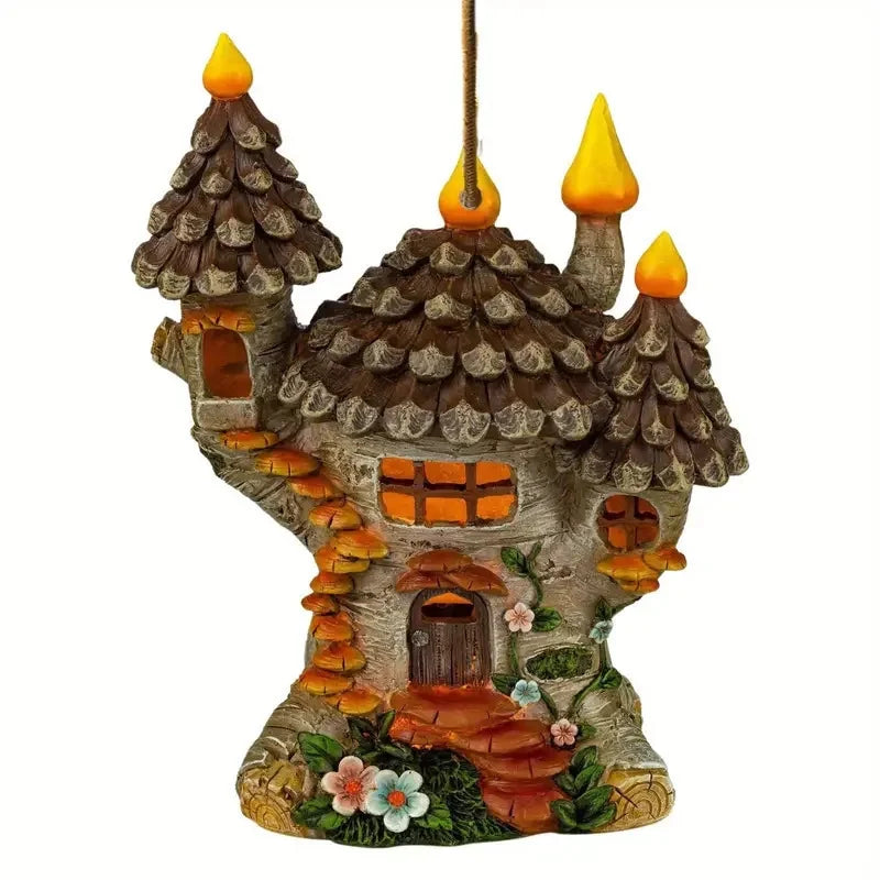 Elf Fairy Pendant Courtyard Garden Decorations Acrylic Christmas Tree Decoration Pendant