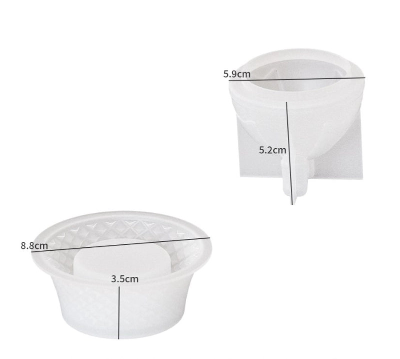 Christmas Cute Santa Claus Silica Gel