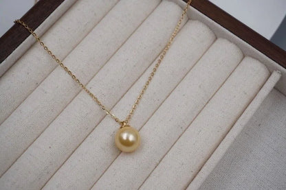 Elegant Minimalist Geometric Imitation Pearl Titanium Steel Copper Plating Earrings Necklace