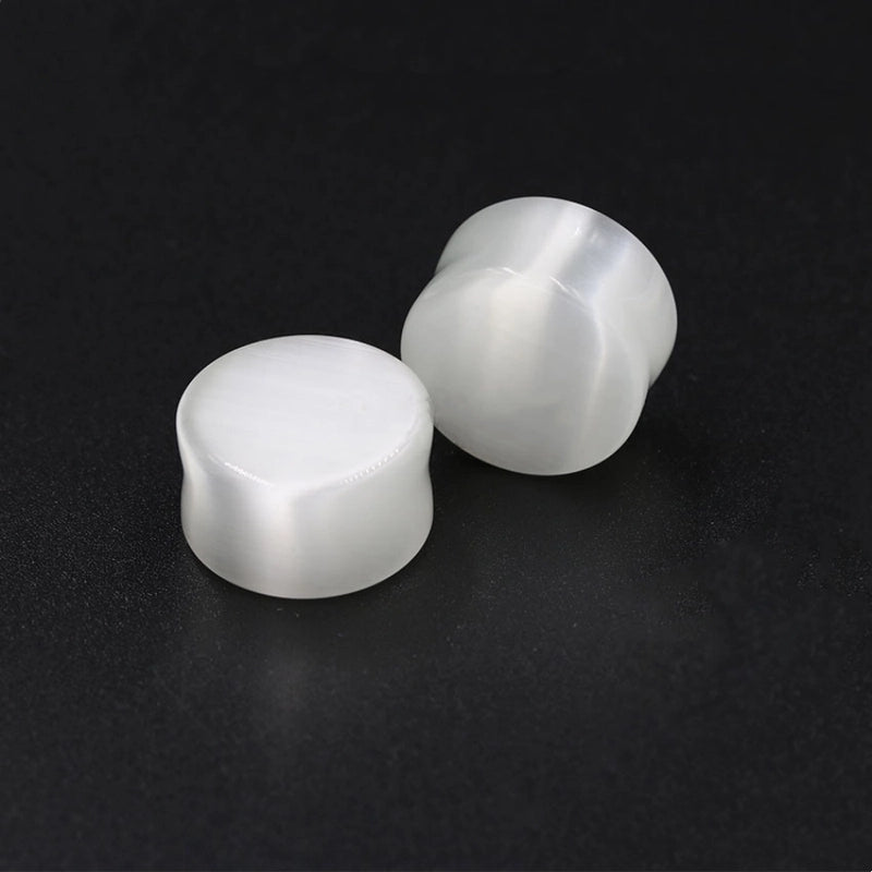 2 Pieces Ear Cartilage Rings & Studs Hip-Hop Exaggerated Punk Solid Color Opal Opal Ear Cartilage Rings & Studs