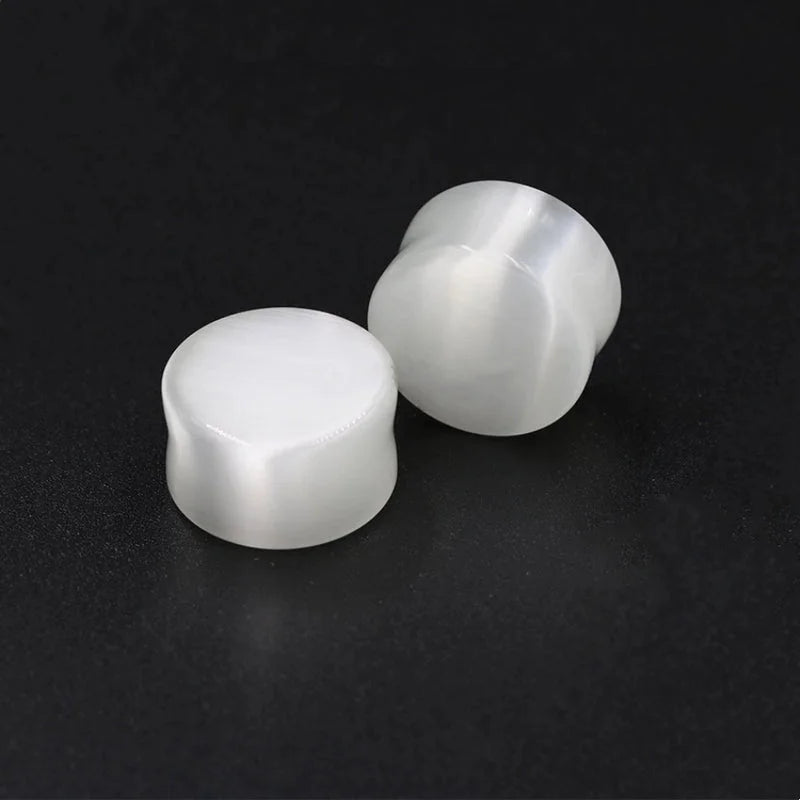 2 Pieces Ear Cartilage Rings & Studs Hip-Hop Exaggerated Punk Solid Color Opal Opal Ear Cartilage Rings & Studs