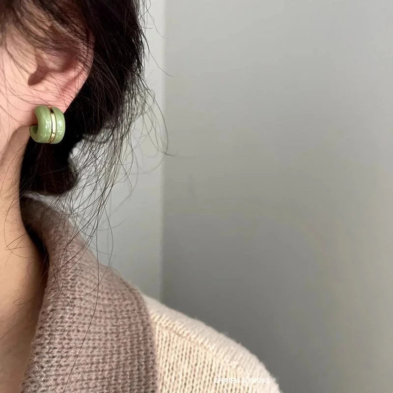 1 Pair Vintage Style Geometric Plating Copper Earrings