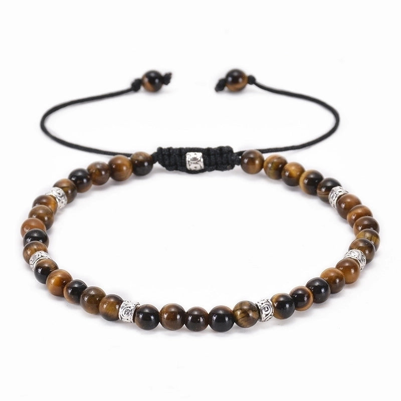 Retro Geometric Natural Stone Bracelets