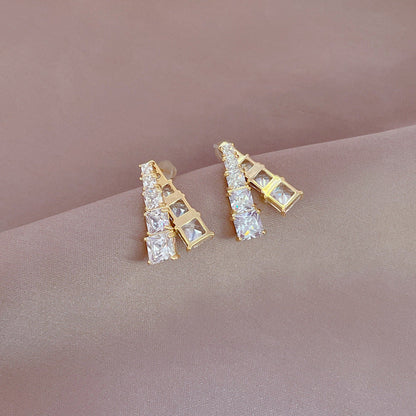 Cartoon Chinese Zodiac Animal Electroplating Earrings