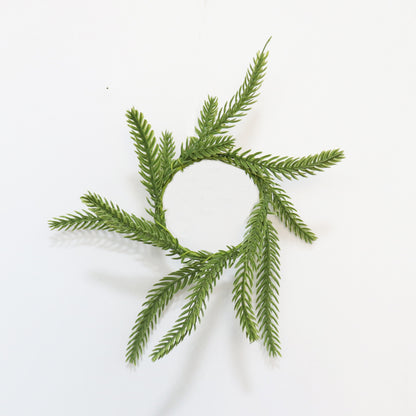2 Pieces Can Be Matched With Christmas Decoration Pine Needle Napkin Rings For Hotel And Home Use Napkin Holders