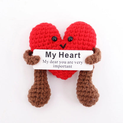 Cartoon Style Cute Animal Fruit Yarn Artificial Decorations
